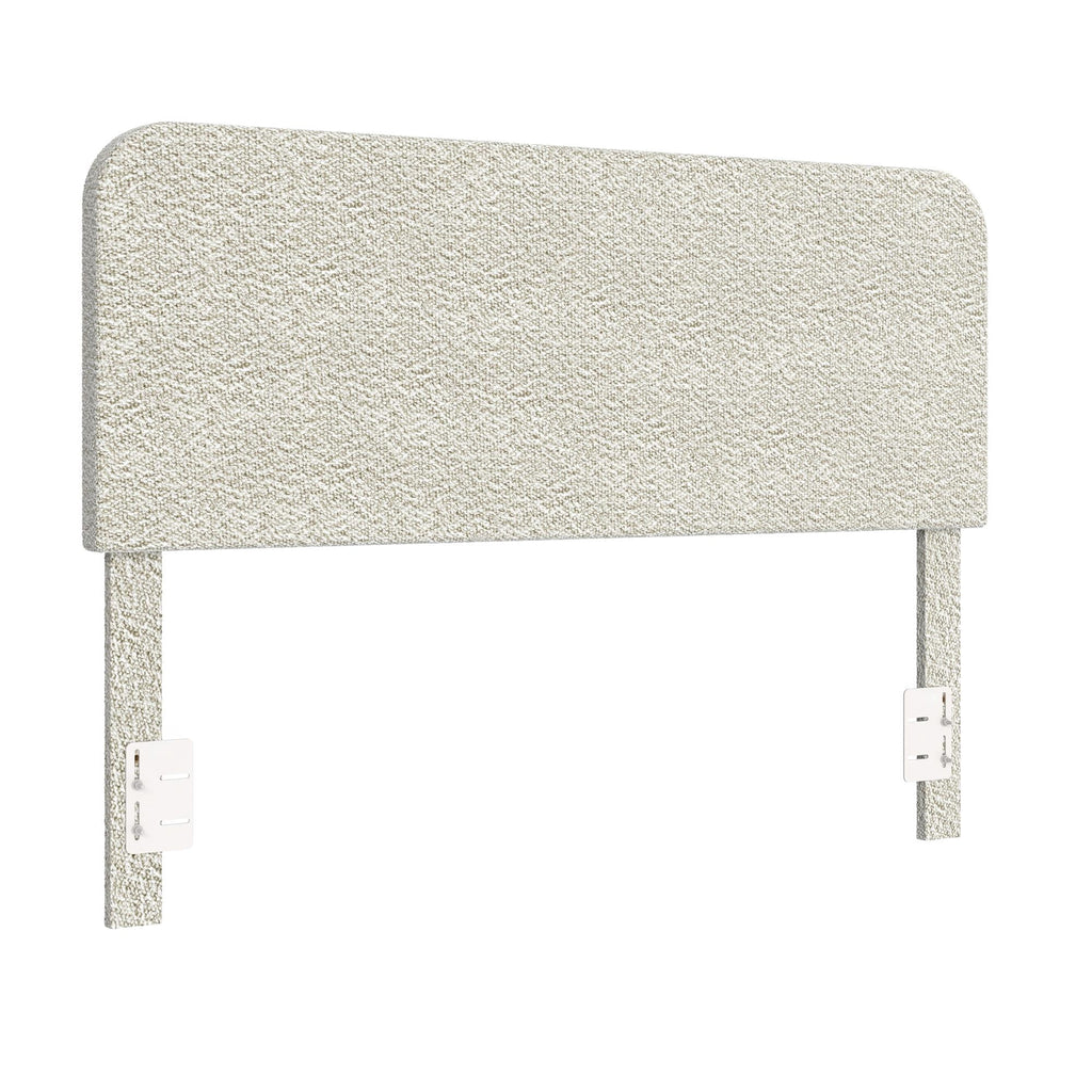 Better Homes & Gardens Juliet Full/Queen Boucle Headboard, Ivory