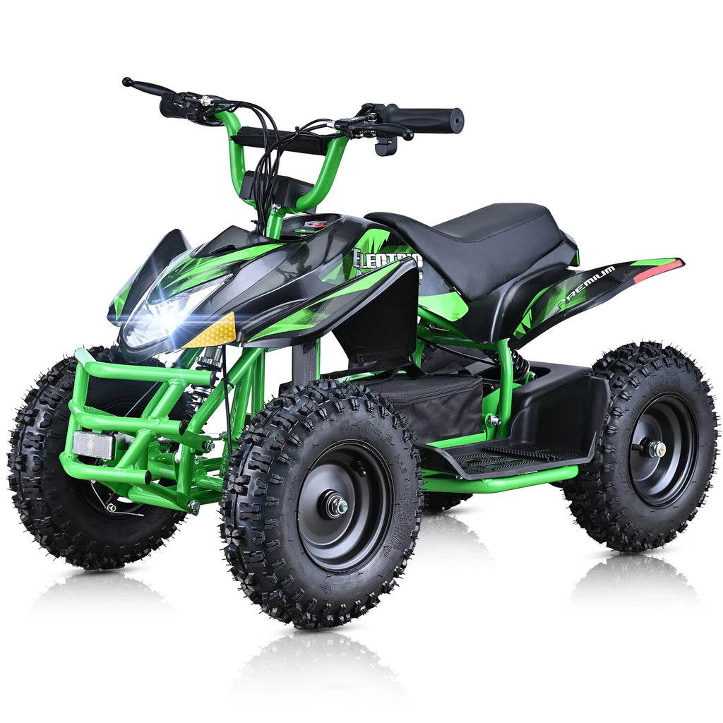 Aoemoe 500W Ride-On Racer 15mph Speed, 36V Battery, 45 60 Min Play, Blue