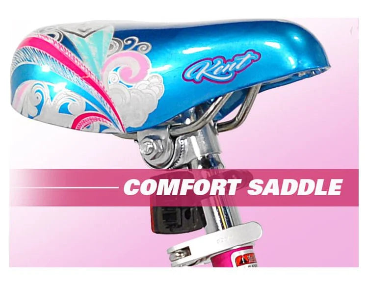 18" Kent Mischief Bike, Fits Rider 3'2"-4'2", Pink/Blue, Child, Unisex