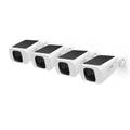 Eufy SoloCam S230 Solar Security Camera S40, 4K UHD, 4-Cam Kit, White, 4-Pack