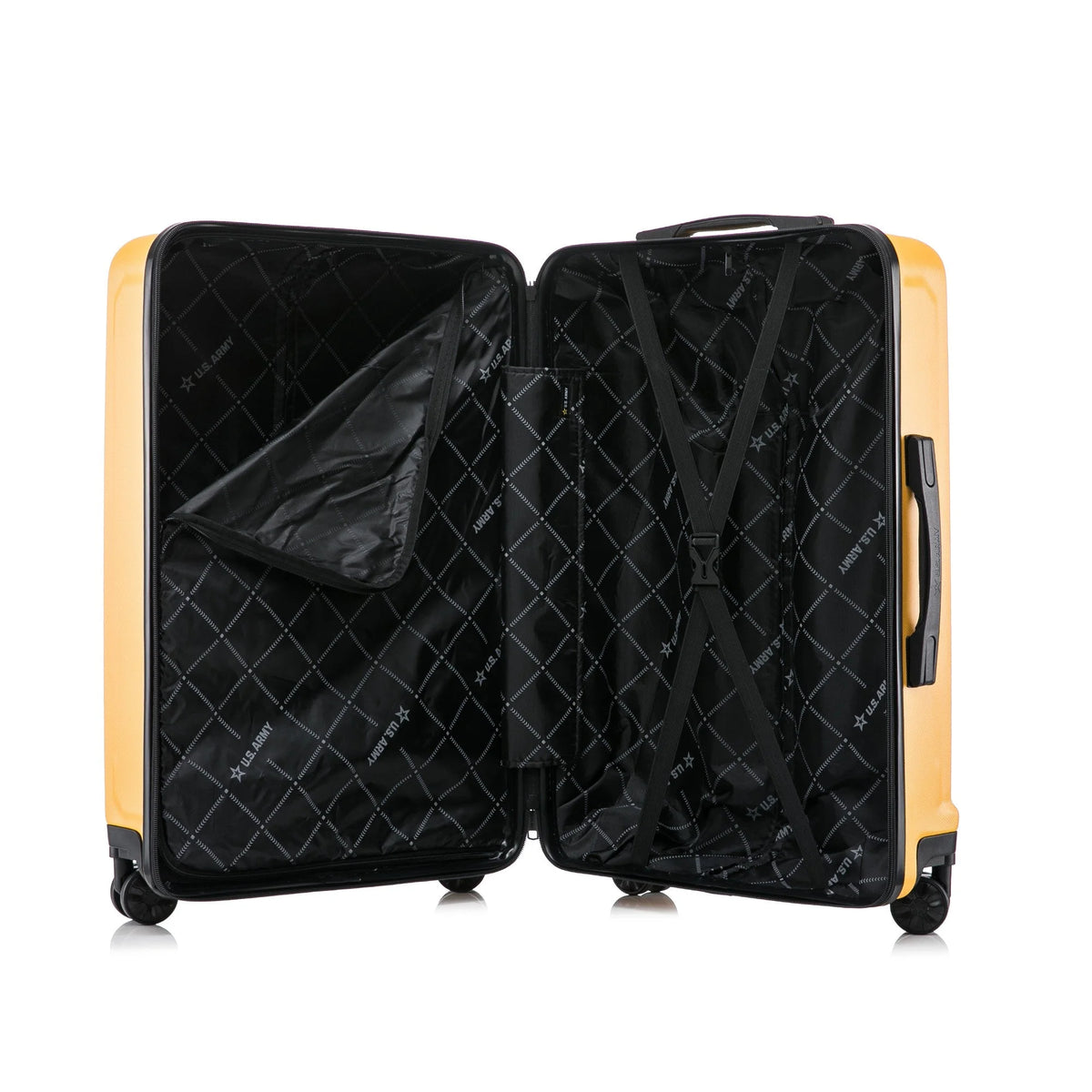 US ARMY FOX 28" Large Suitcase Black