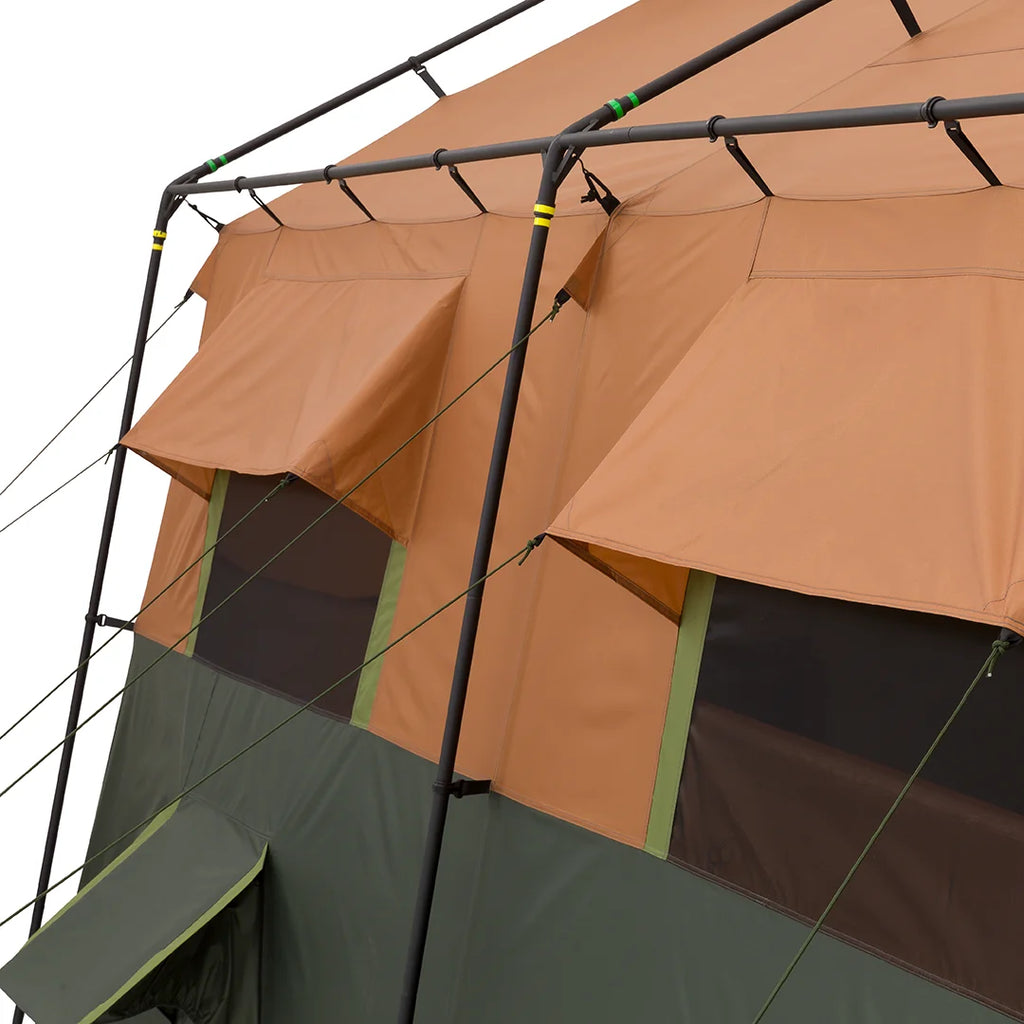 Ozark Trail 10-Person Appalachian Tent, 4 season with Stove Outlet