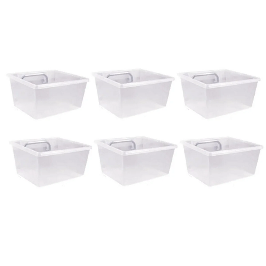 ToughBuilt Portable 2-in-1 Rolling Tool Box with Wheels & Stackable Design