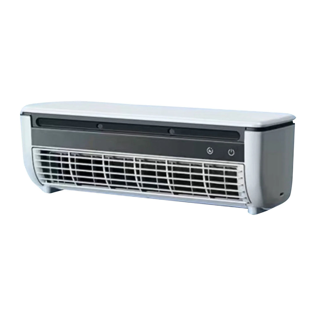 No Drilling Kitchen Wall Air Conditioner Fan Clearance, 2025 New Wireless Charging Air Conditioner, 10s Instant Cooling, Portable Wall Mounted Airs Conditioners for Kitchen Bedroom