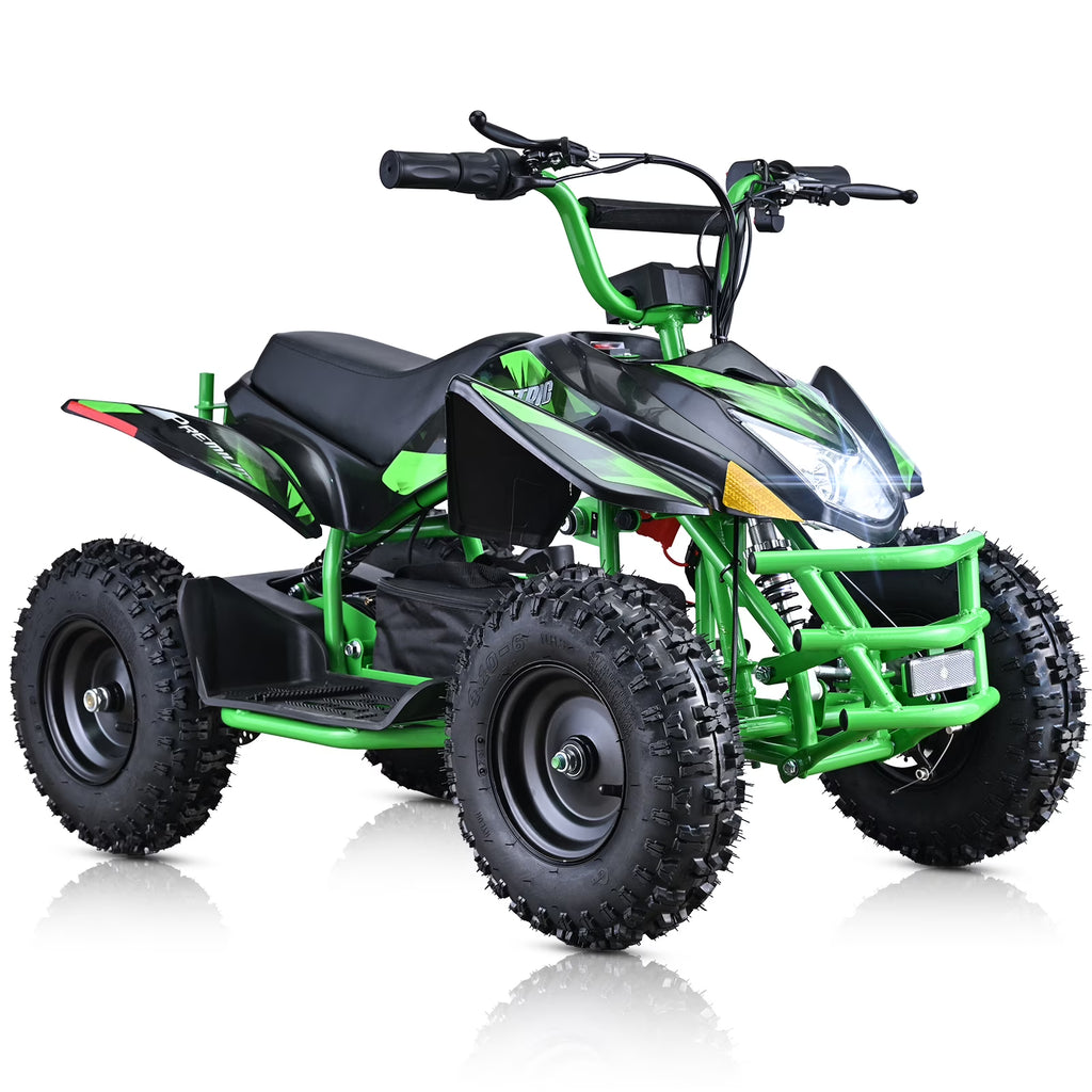 Aoemoe 500W Ride-On Racer 15mph Speed, 36V Battery, 45 60 Min Play, Blue