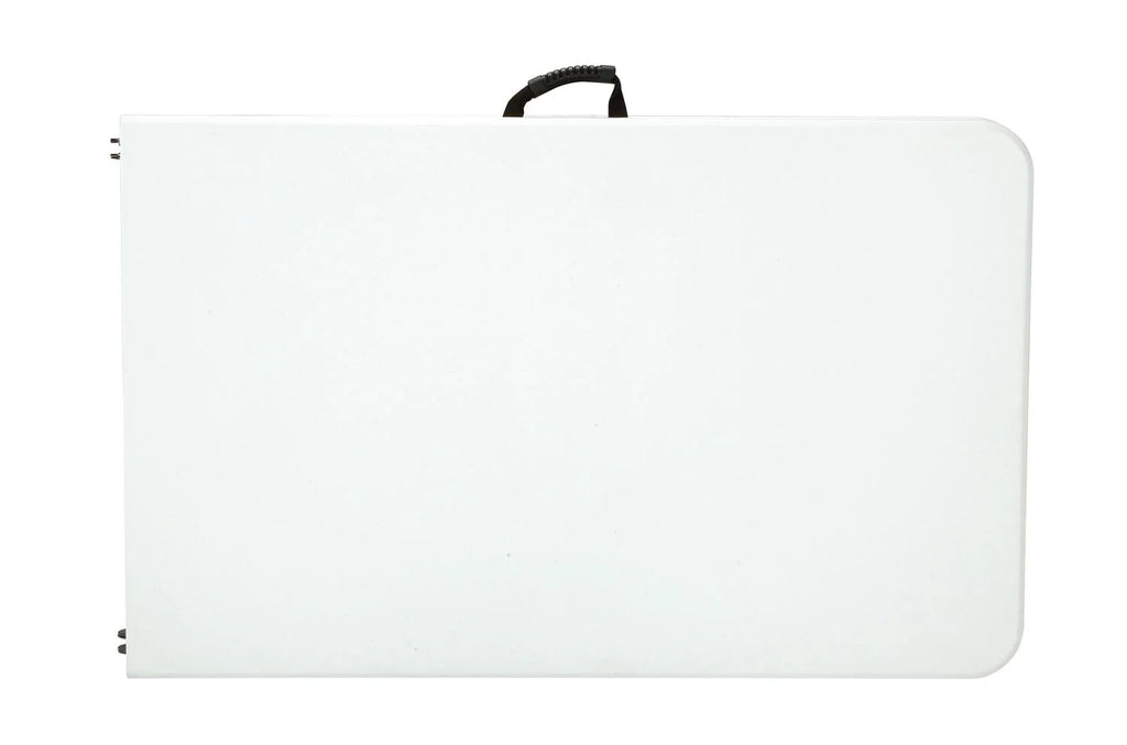 Cosco 8 Foot Centerfold Folding Table, White