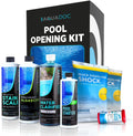 Pool Opening Kit - Pool Starter Kit for Inground Pool & Above Ground Pool Chemical Starter Kit to Open Your Pool - AquaDoc Pool Start Up Chemical Kit Designed for 15000 to 20000 Gallon Pool