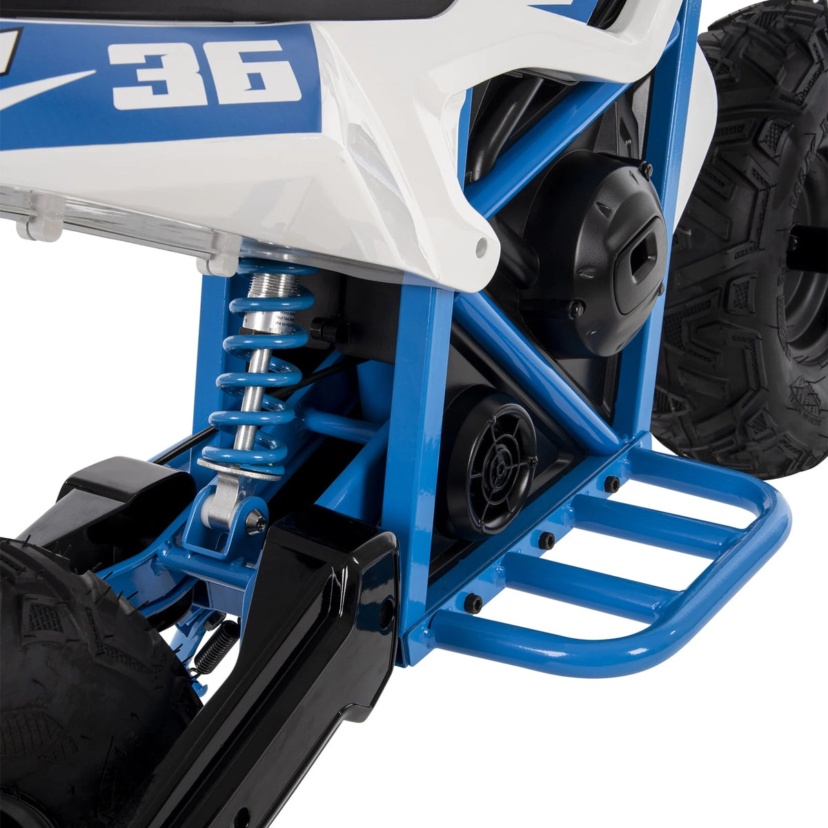 Huffy CR8-R 36-volt Electric Mini Bike, White