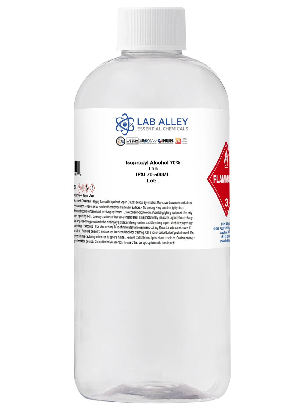 Isopropyl Alcohol 91% Lab Grade 5GAL