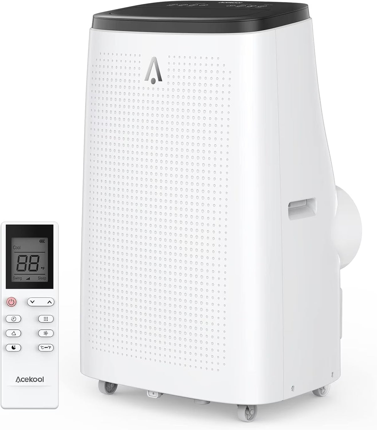 GAOMON 14000BTU Portable Air Conditioners Cool up to 750 Sq Ft, 3 in 1 Portable AC Units for Rooms with Fan & Dehumidifier, Remote Control, Sleep Mode, 24H Timer, Window Vent Kit,White