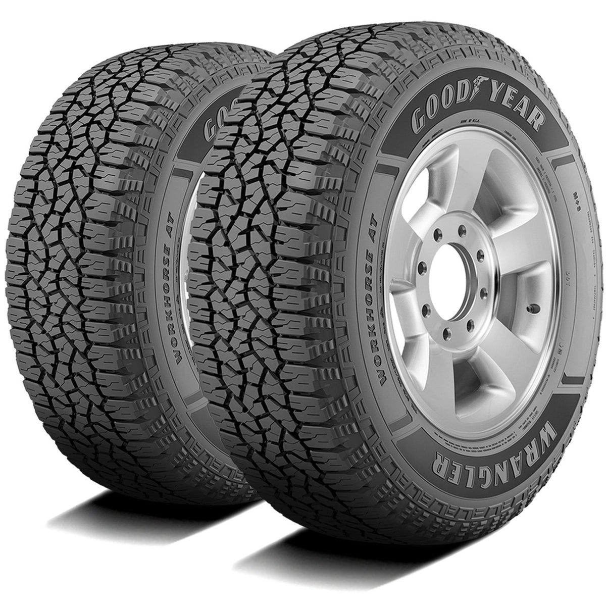 Goodyear Wrangler Workhorse AT All Terrain 235/65R17 104T Light Truck Tire