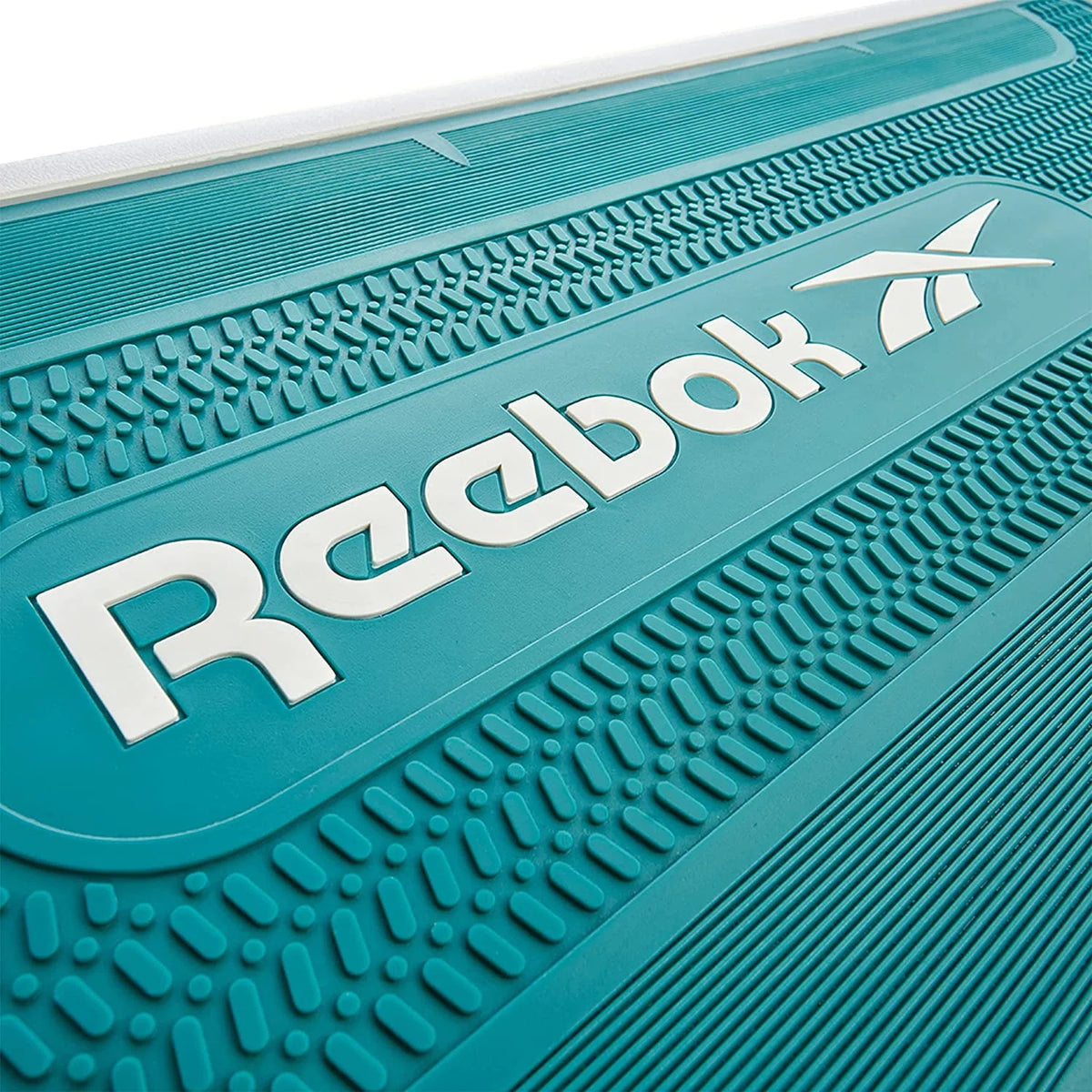 Reebok Fitness Multipurpose Aerobic Strength Training Workout Step, Teal