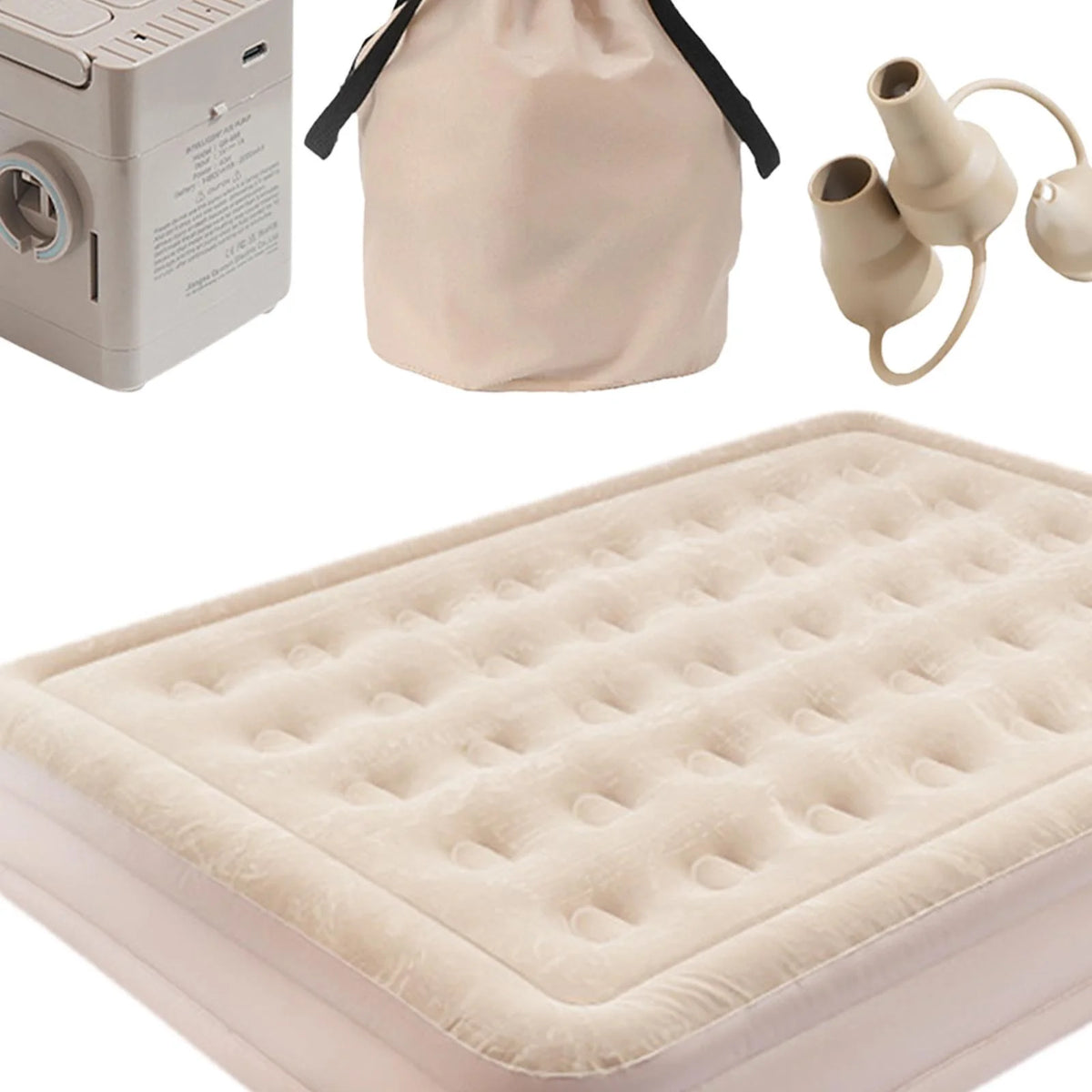 Pitycbo Air Mattress Airbed Camping Mat Lightweight with Air Pump with Carry Bag Camping