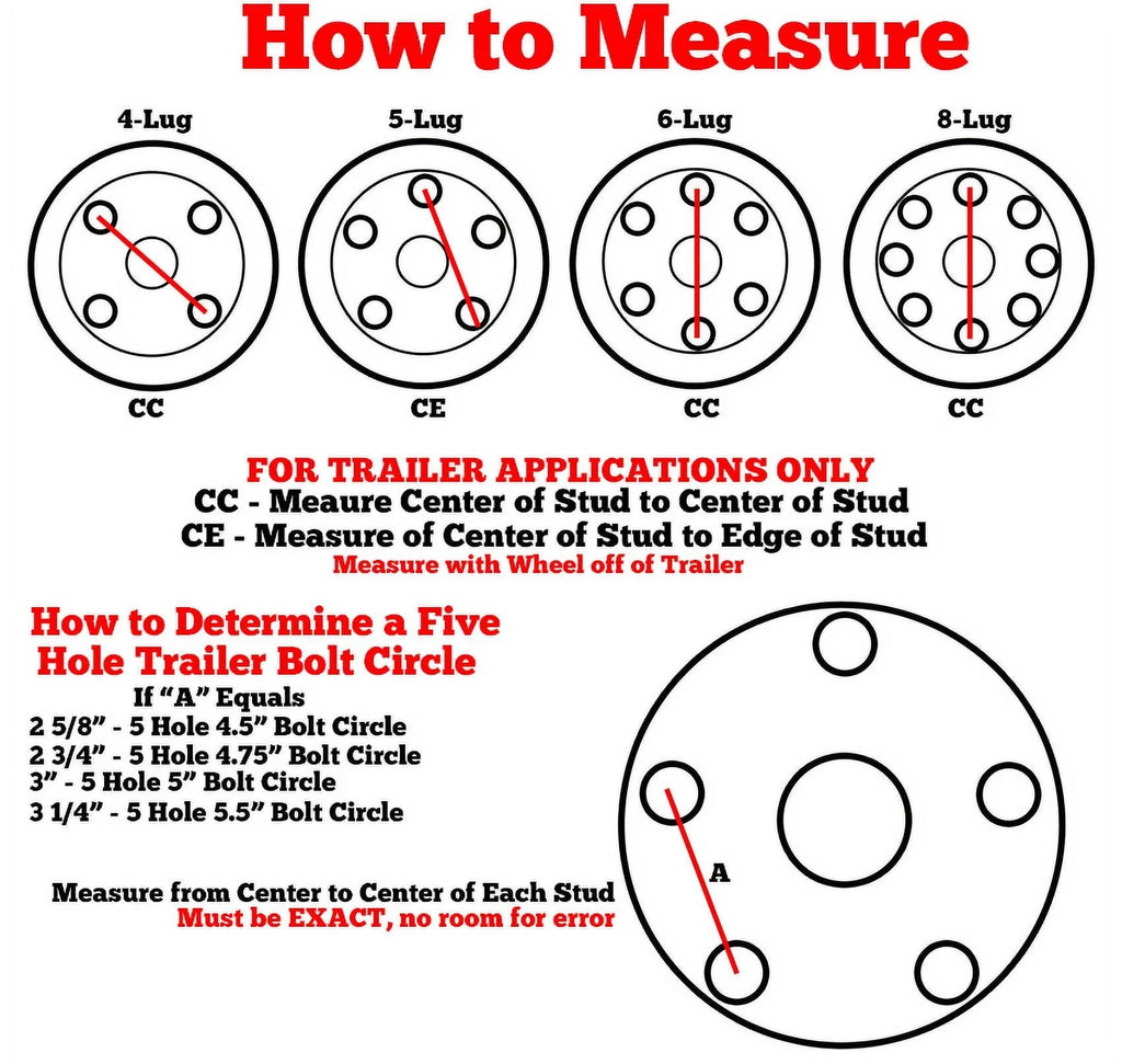 Radial Trailer Tire On Rim ST205/75R14 14 in. 5 Lug Wheel Galvanized Spoke