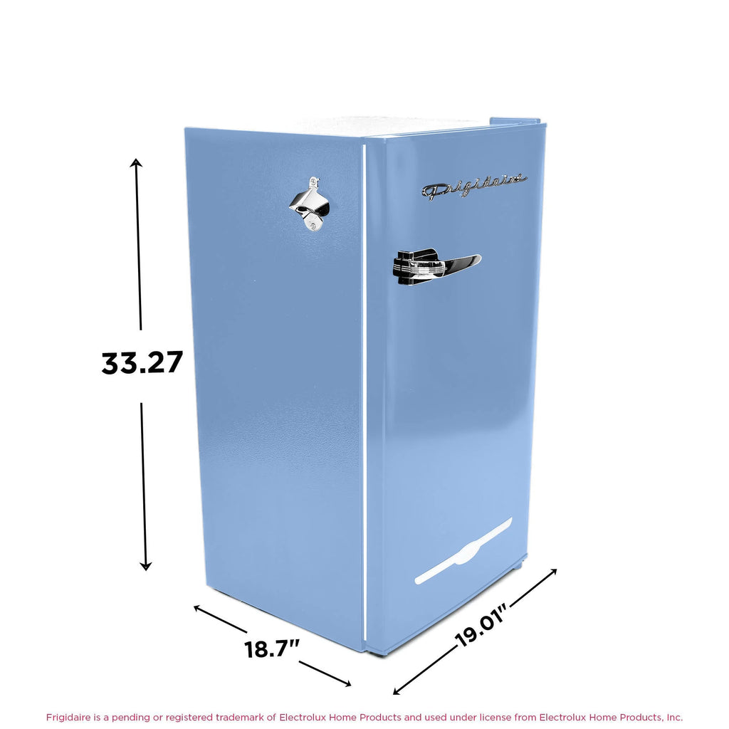 Frigidaire EFR376-C-PINK 3.2-Cu.-Ft. 65-Watt Retro Bar Fridge with Side Bottle Opener (Pink)