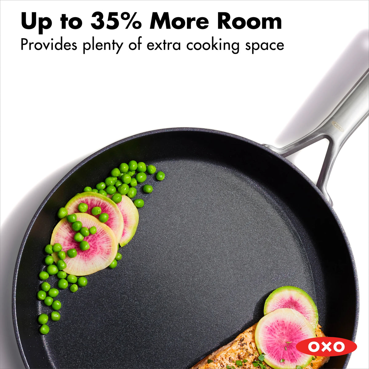 OXO Professional Hard Anodized Nonstick, 10 Piece Cookware Set, Induction, Black