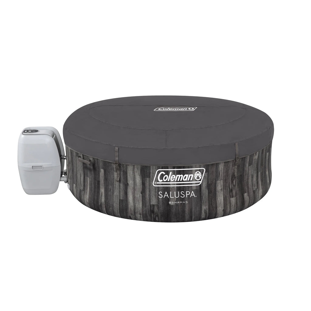Coleman Bahamas AirJet Inflatable Outdoor Round Hot Tub 2-4 Person with Pump #P08411