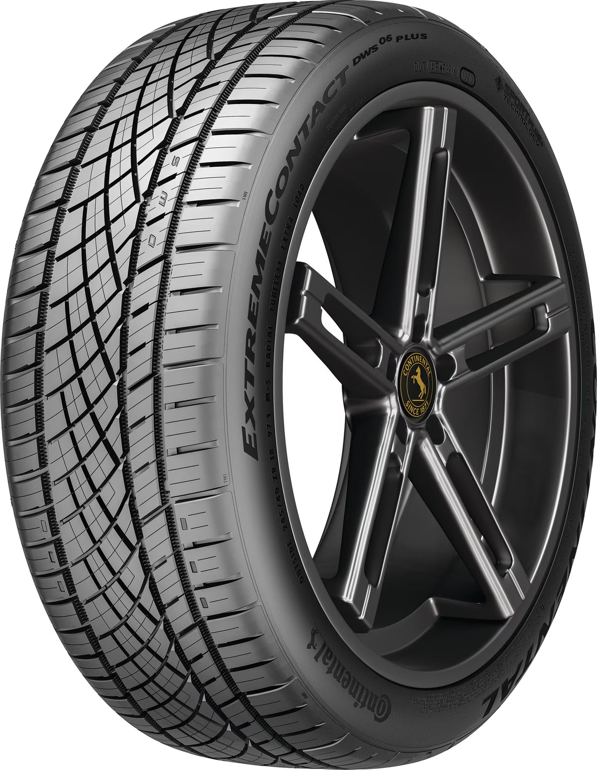 Set of 4 Continental ExtremeContact DWS06 PLUS 225/40ZR18XL 92Y Tires 2254018 225 40 18