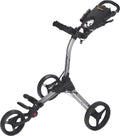 Bag Boy Golf Compact 3 Silver/Black Pull Cart