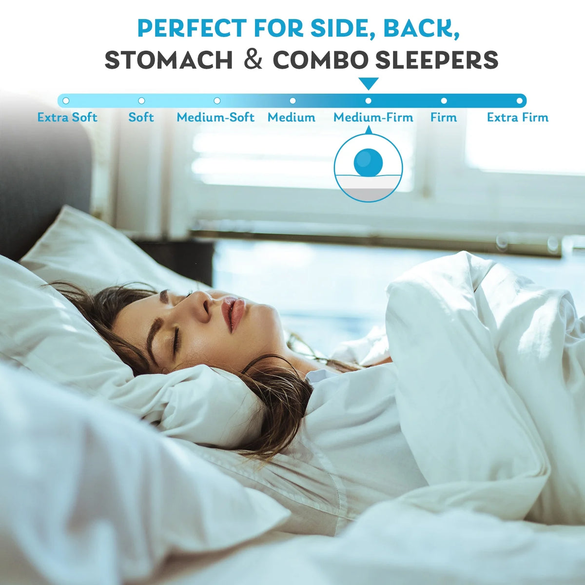 RV Mattress, 8 inch Short Queen Size Mattress for RVs, Cooling Memory Foam Mattress, Campers Trailers Mattress in a box
