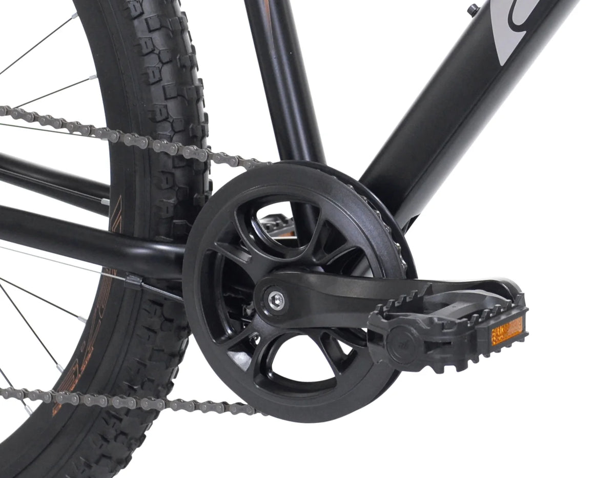 Ozark Trail 27.5" Vibe Mountain Bicycle, Small Frame, Fits Riders 5'0" - 5'6", Black, Adult, Unisex