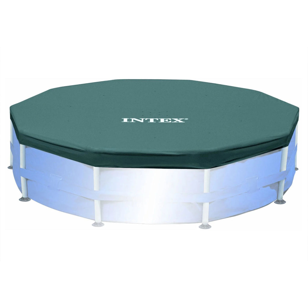 Intex Pool Kit w/ Intex 10 x 2.5-Ft Pool Set w/ Filter Pump w/  10-Ft Pool Cover