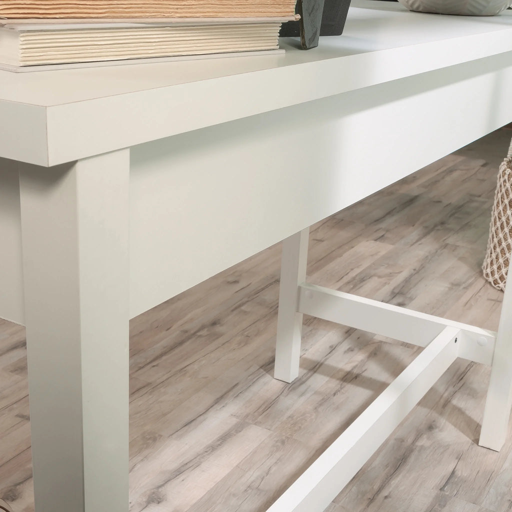 Sauder County Line Writing Desk, Soft White Finish
