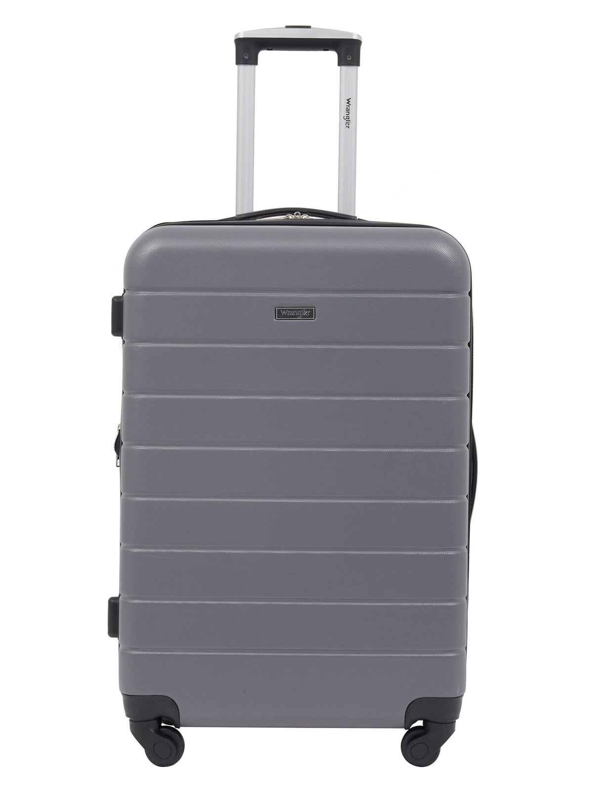 Wrangler 3 Piece Luggage Set with Cup Holder and USB Port, Olive Green