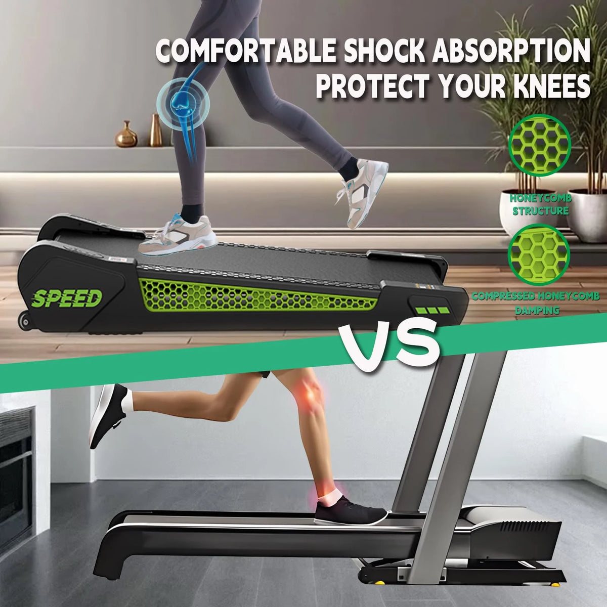 [TREADMILL CLEARANCE] FYC 2.5HP Folding Treadmill with Adjustable Height Desk & Incline - Compact Electric Treadmill Bluetooth Speaker for Running Walking Foldable Portable  (Silver)