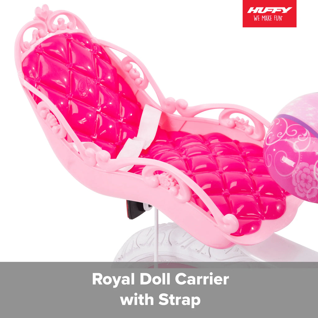 Princess Girls' 12" Bike with Doll Carrier by Huffy