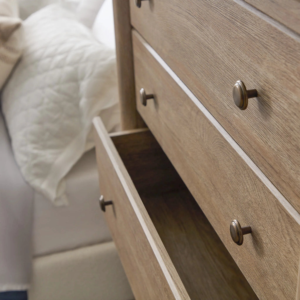 My Texas House Monroe 5-Drawer Dresser, Brushed Oak Finish