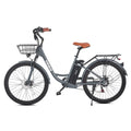 Viribus Electric Bike for Adults 26" 500W eBike with Pedal Assist 48V Battery, Black