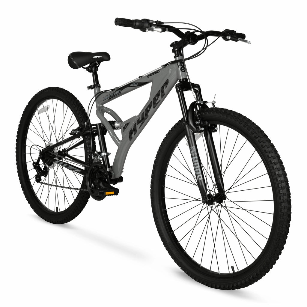 Hyper Bicycles 29" Men's Havoc Mountain Bike, Gray