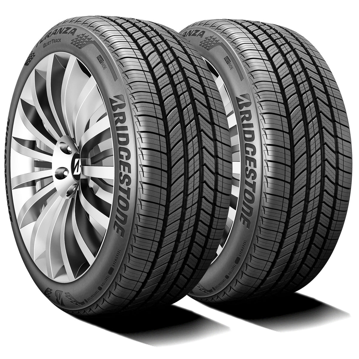 Bridgestone Turanza QuietTrack All Season 225/45R17 91V Passenger Tire