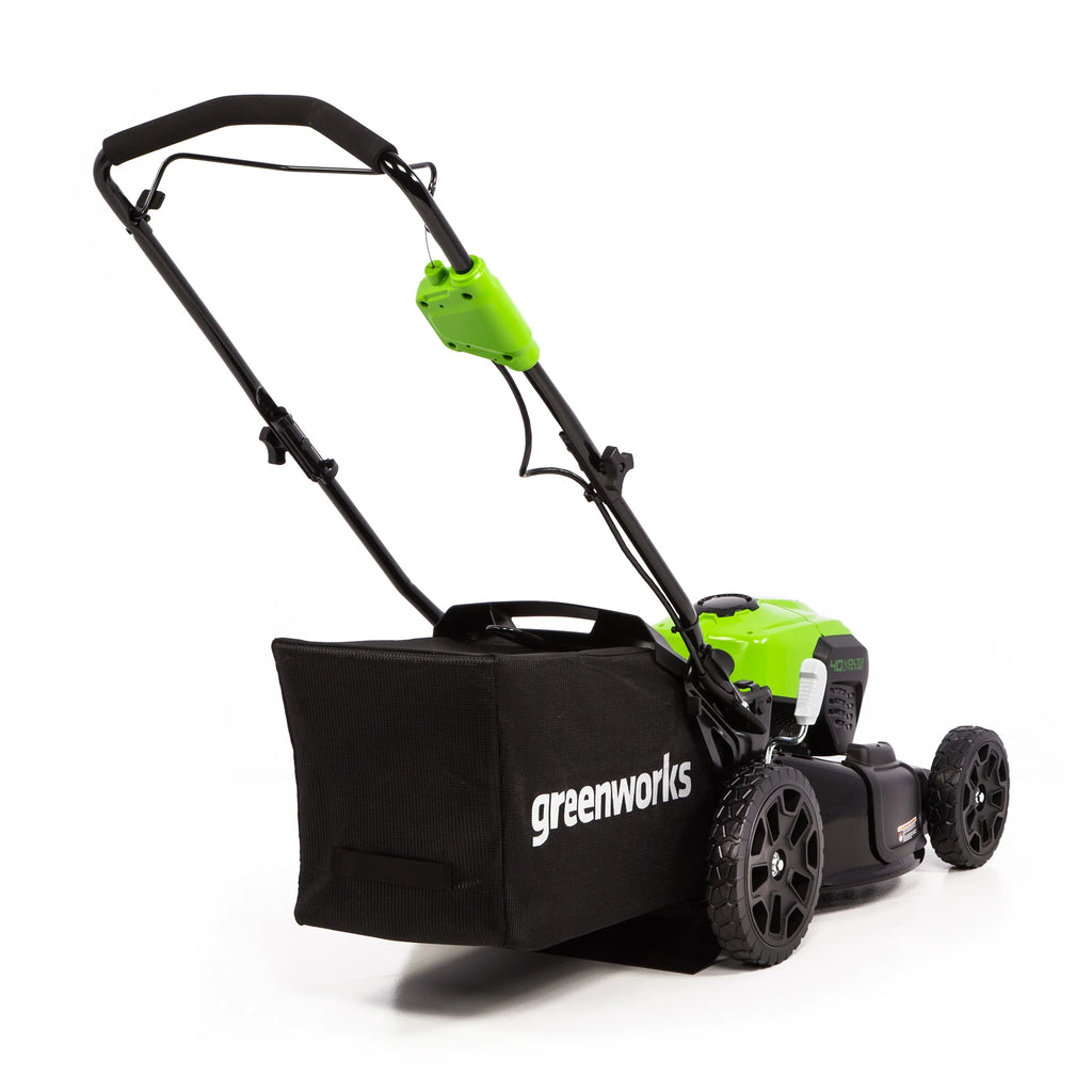 Greenworks 40V 20" Brushless Push Lawn Mower with 4.0 Ah Battery & Quick Charger 2516302VT