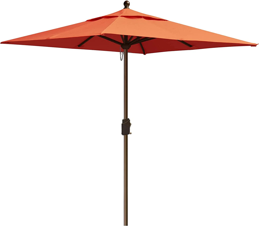 EliteShade Sunumbrella 6x6Ft Square Market Umbrella with Ventilation