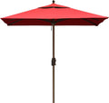EliteShade Sunumbrella 6x6Ft Square Market Umbrella with Ventilation