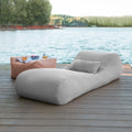 Jaxx Bean Bags Jaxx Arlo Outdoor Bean Bag Lounge with Pillow Granite