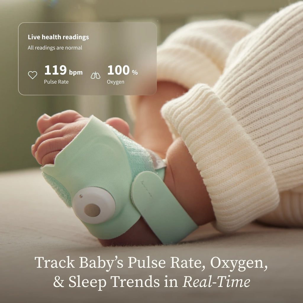 Owlet Dream Duo (3rd Gen) FDA-Cleared, All-in-One Smart Baby Monitoring with Sock & 2K HD Cam