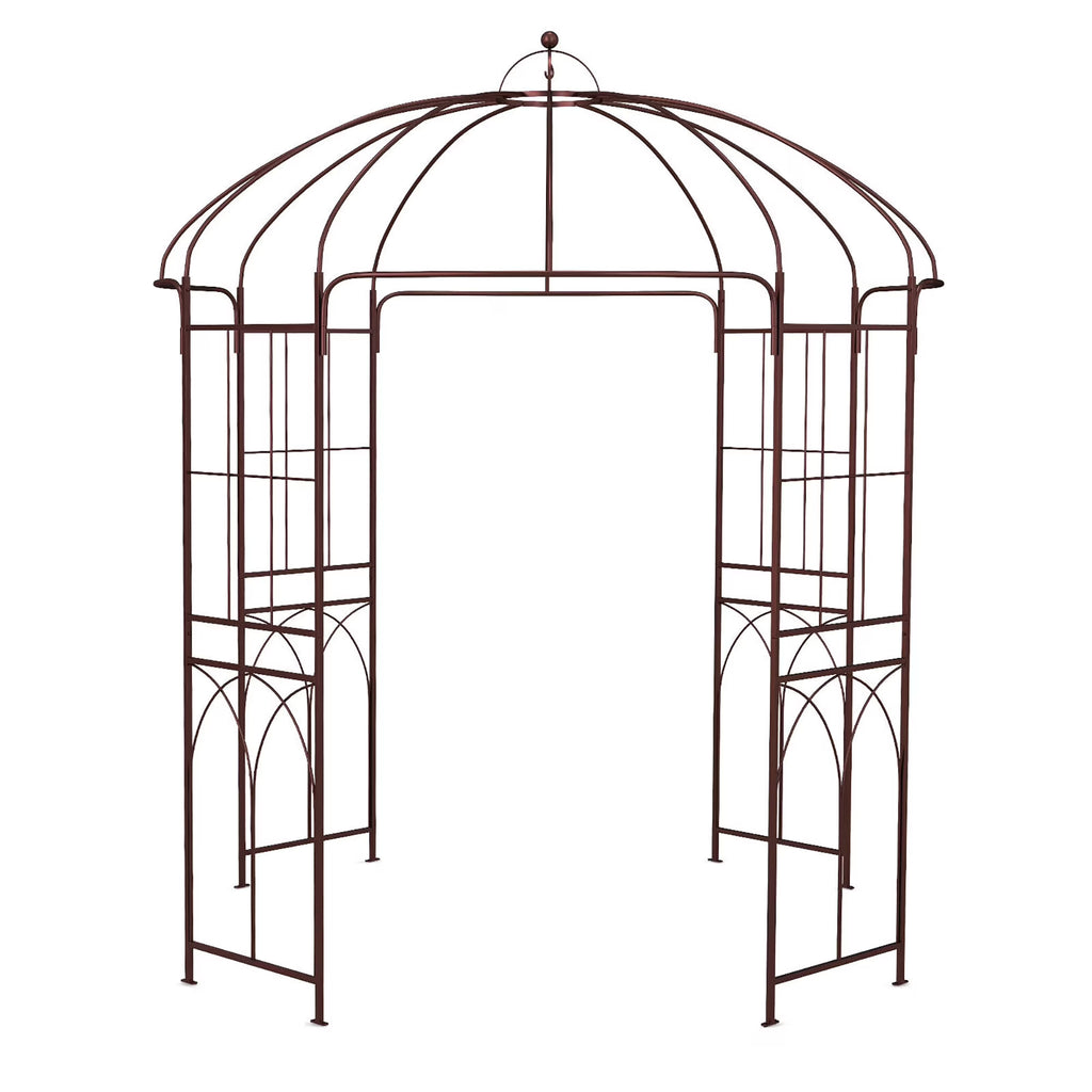 Gymax Birdcage Shape Garden Arbor Pergola Climbing Plants Stand Rack for Wedding Party