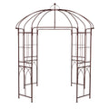 Gymax Birdcage Shape Garden Arbor Pergola Climbing Plants Stand Rack for Wedding Party