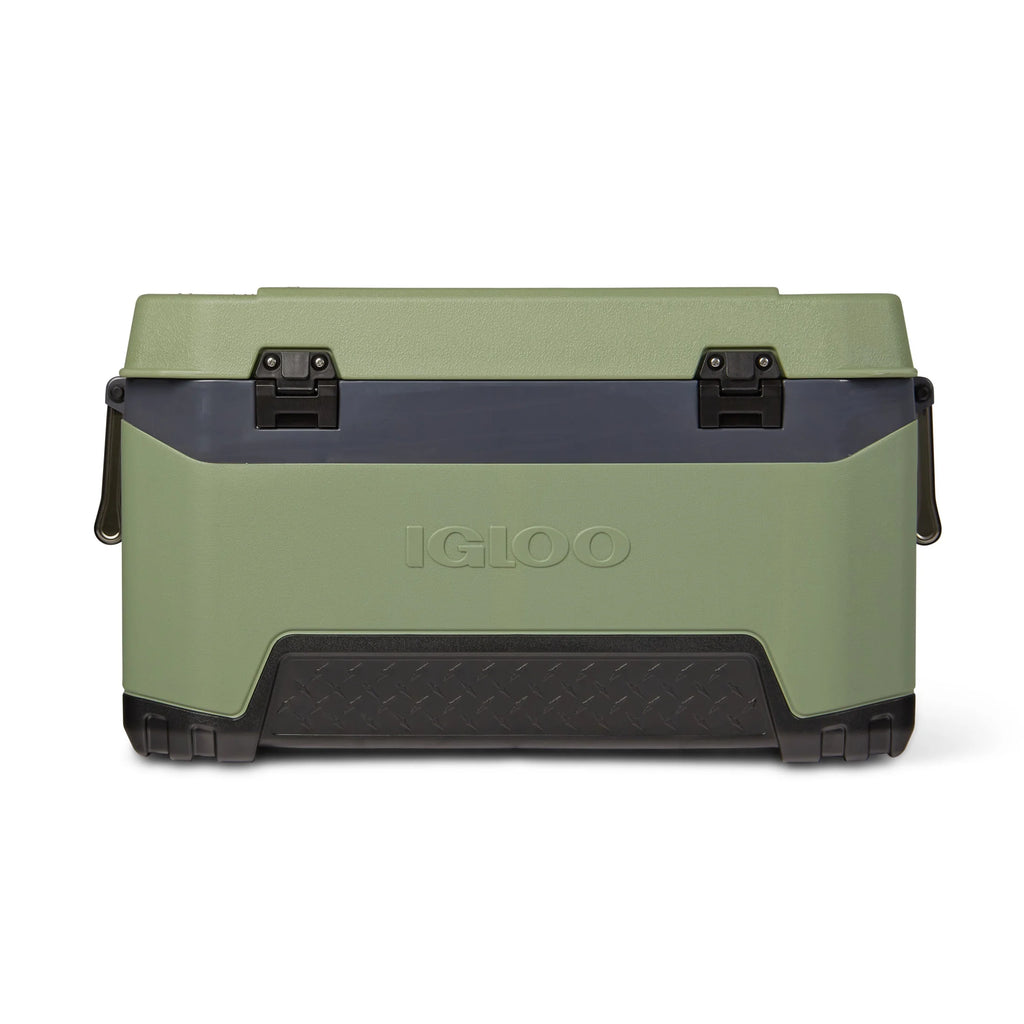 Igloo 72 QT BMX Ice Chest Cooler with Cool Riser Technology, Oil Green