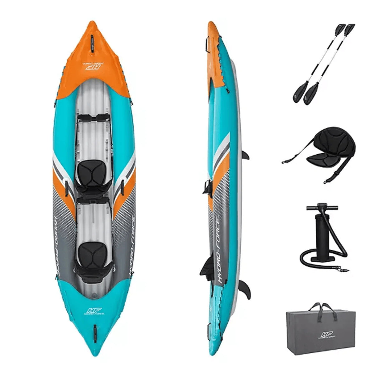 Bestway 65173E Hydro-Force Surge Elite X2 Inflatable Two-Person Kayak