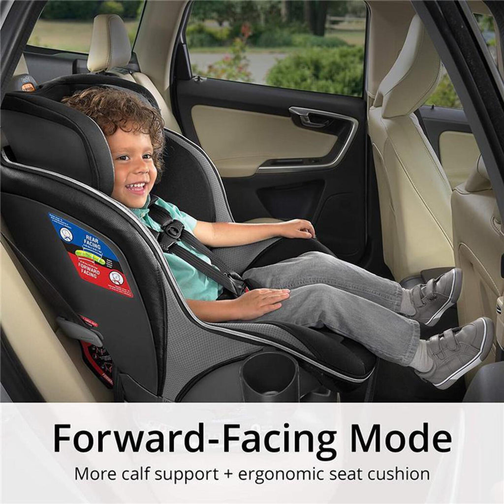 Chicco NextFit Max Zip Air Convertible Car Seat - Atmosphere (Black)