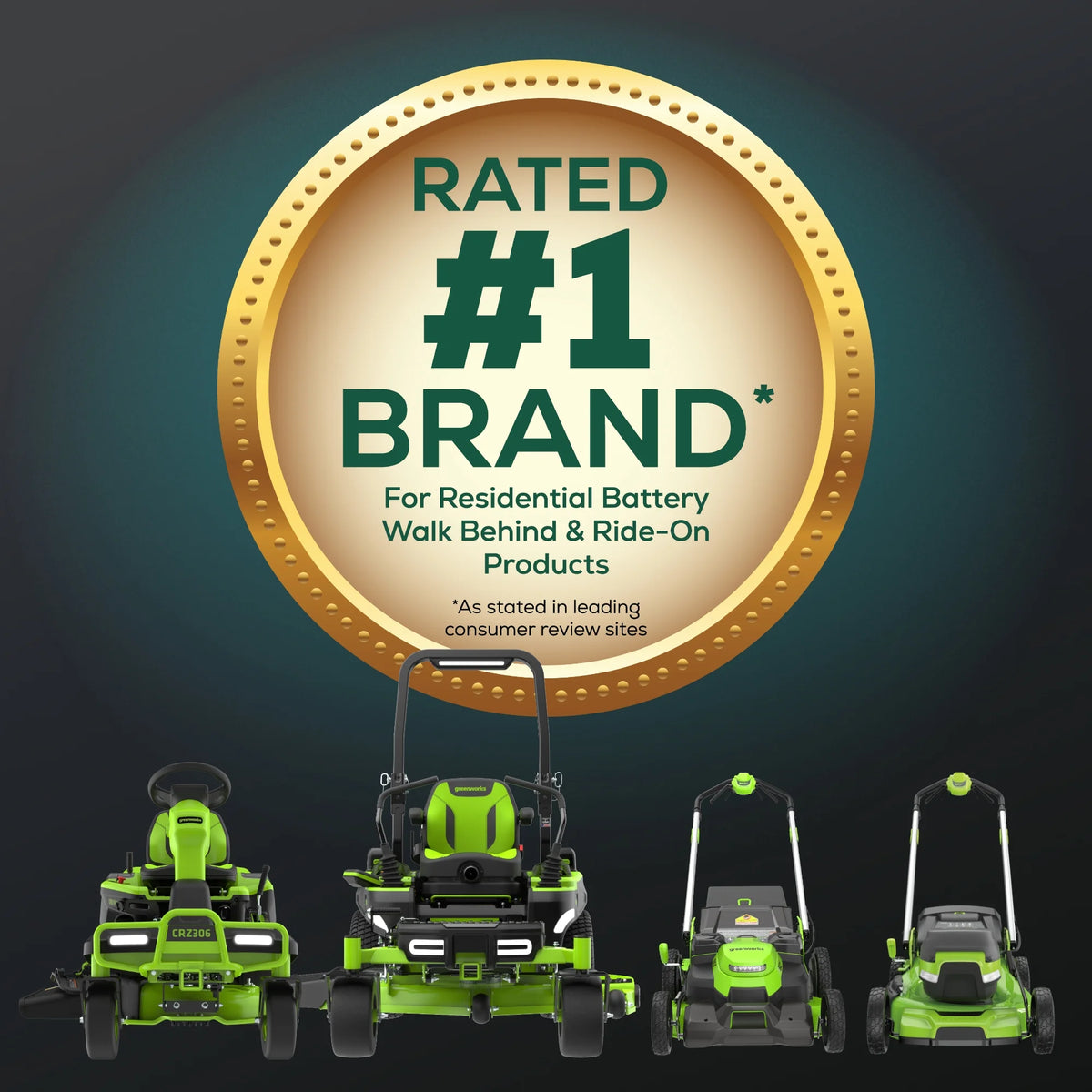 Greenworks 60V 21" Self Propelled Lawn Mower with (1) 8.0 Ah Battery & Rapid Charger 2546402