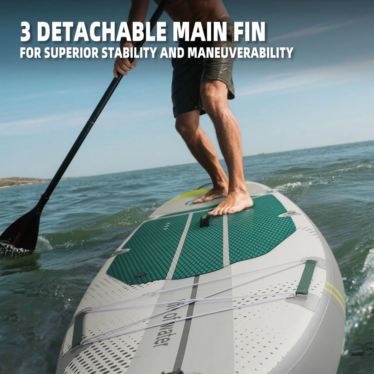 MSEASFREE Inflatable Paddle Board Stand up Paddle Board with Premium SUP Accessories