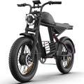 Electric Bike for Adults with 1500W Peak Motor,Max 35MPH & 56Mile Moped ebikes with 18.9AH Battery,20" Fat Tire Commuting Off Road Mountain Ebike Max 550LBS,UL2849 Certified