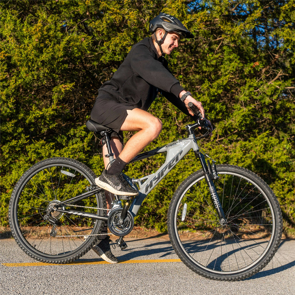 Hyper Bicycles 29" Men's Havoc Mountain Bike, Gray