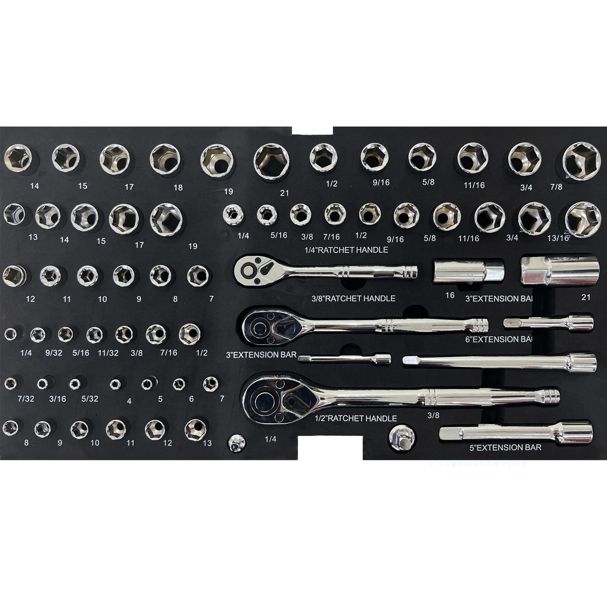 NIGSQJB Tool Set 439pcs with 3 Drawers Tool Box Organizer, Mechanic Tool Set for Home, Tool Box Set 4-Tier Socket Wrench Ratchet Plier Nails, Home Tool Set Mechanics Kit for Adults Man Handyman, Red