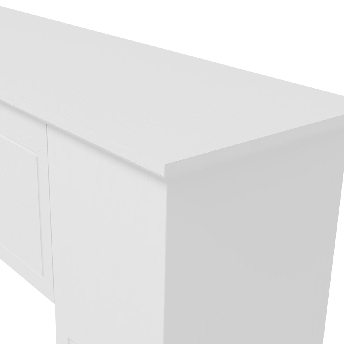 HOMCOM 44.75 Inch Fir Wood Fireplace Mantel Stove Surround, Freestanding Electric Fireplace Mantel, White